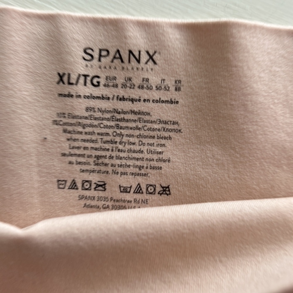 NWT SPANX EVERYDAY SHAPING PANTIES BRIEF- Soft Nude Beige - Size XL - Picture 3 of 4